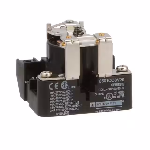 8501CO8V29 Schneider Electric  Power Relays Over 2 Amps